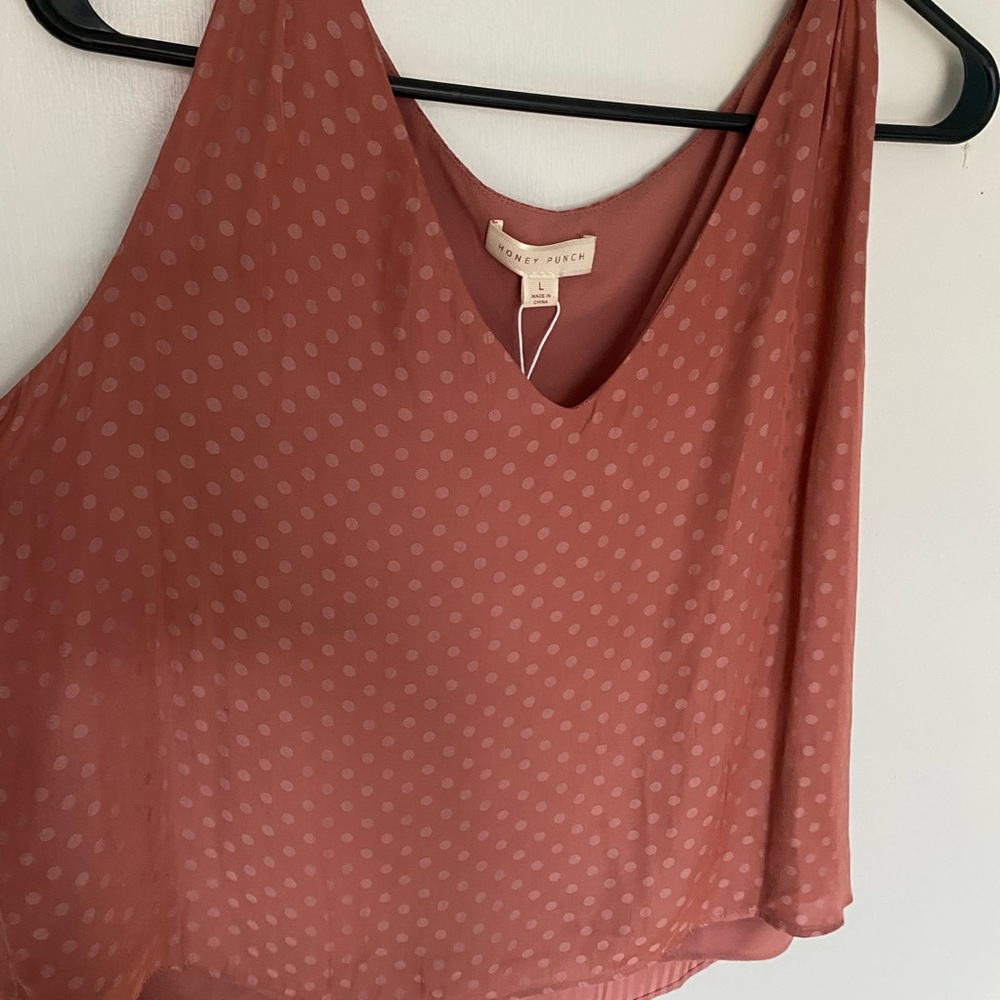 Rusty pick mixed pattern tank top - Picture 3 of 4